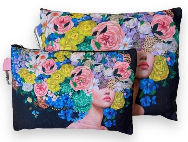 Limited Edition Midnight Bloom Pouch by SallyK