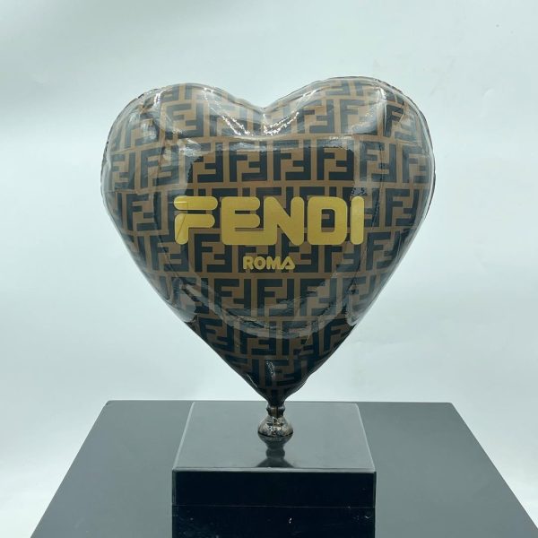 Fendi Heart Sculpture